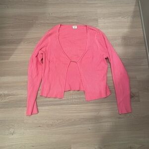 Abercrombie & Fitch Pink Ribbed Sweater